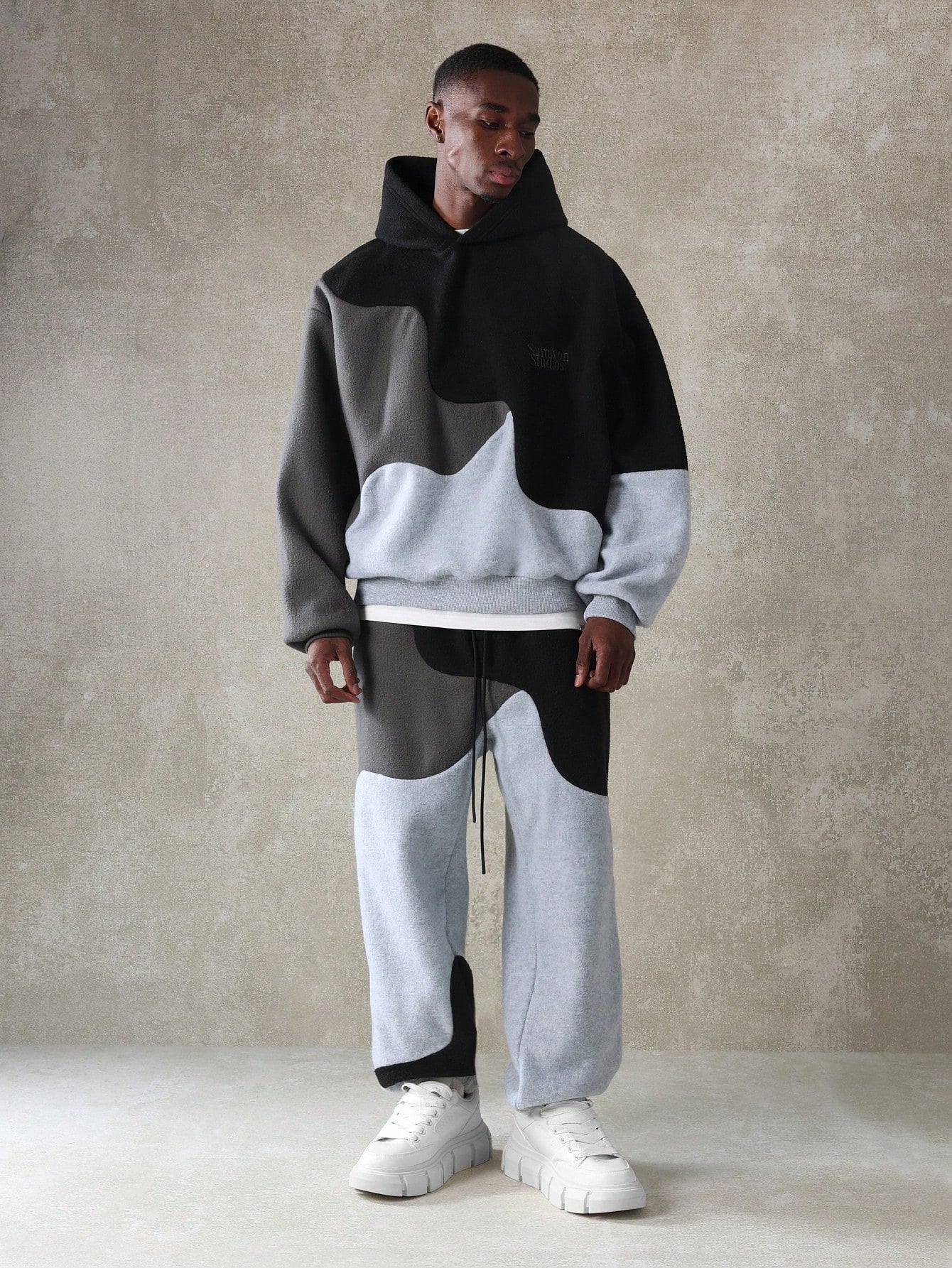 Conjunto DROPSTREET  Block Hoodie
