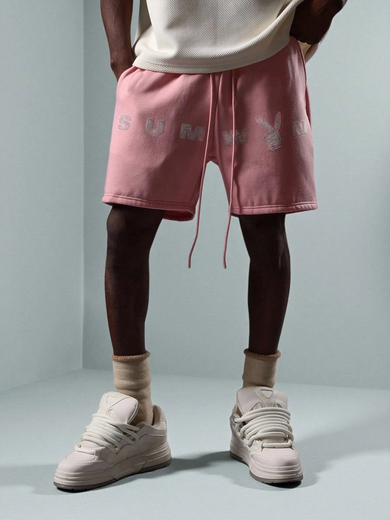 Shorts PLAYBOY X DROPSTRET Fleece