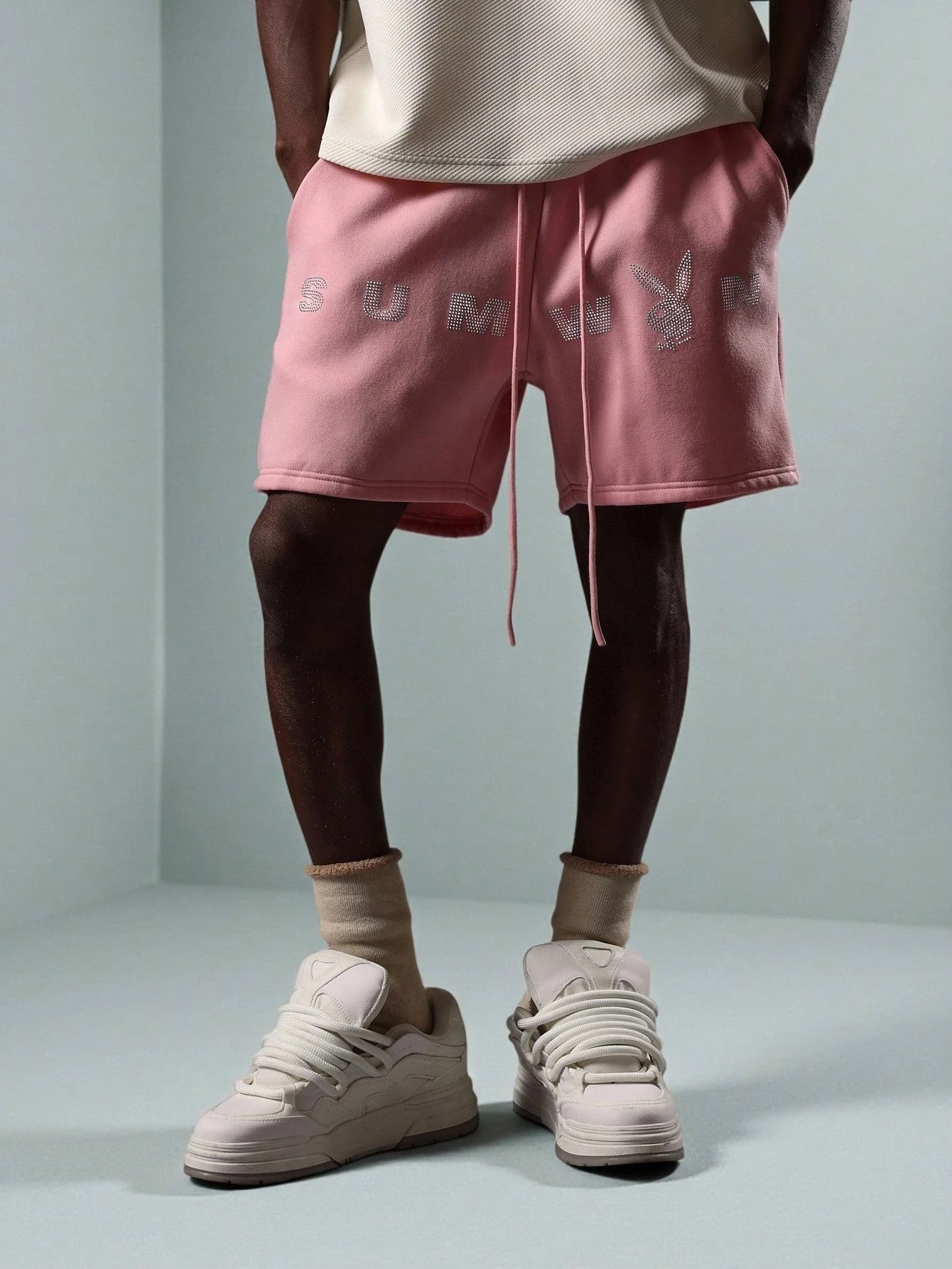 Shorts PLAYBOY X DROPSTRET Fleece