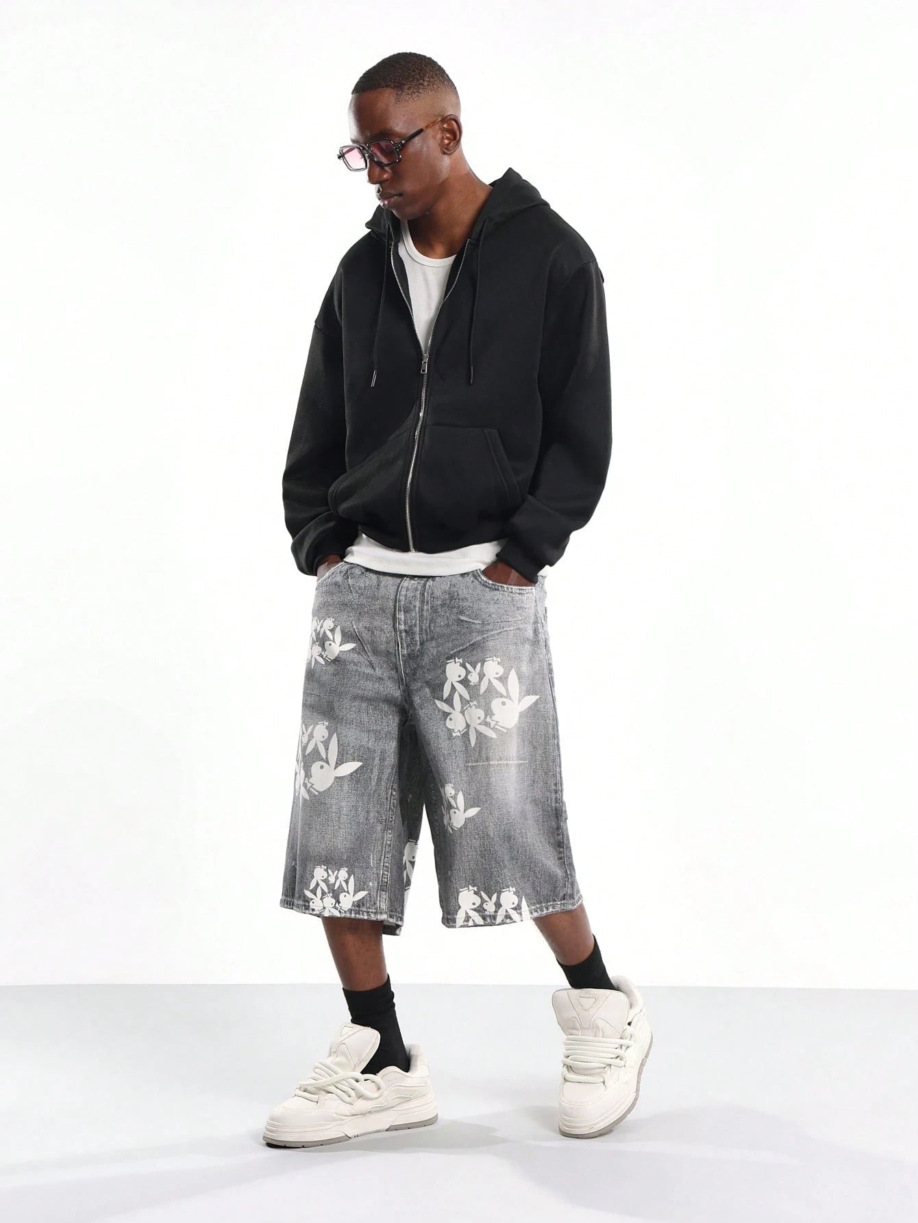 Shorts PLAYBOY X DROPSTRET  Oversized