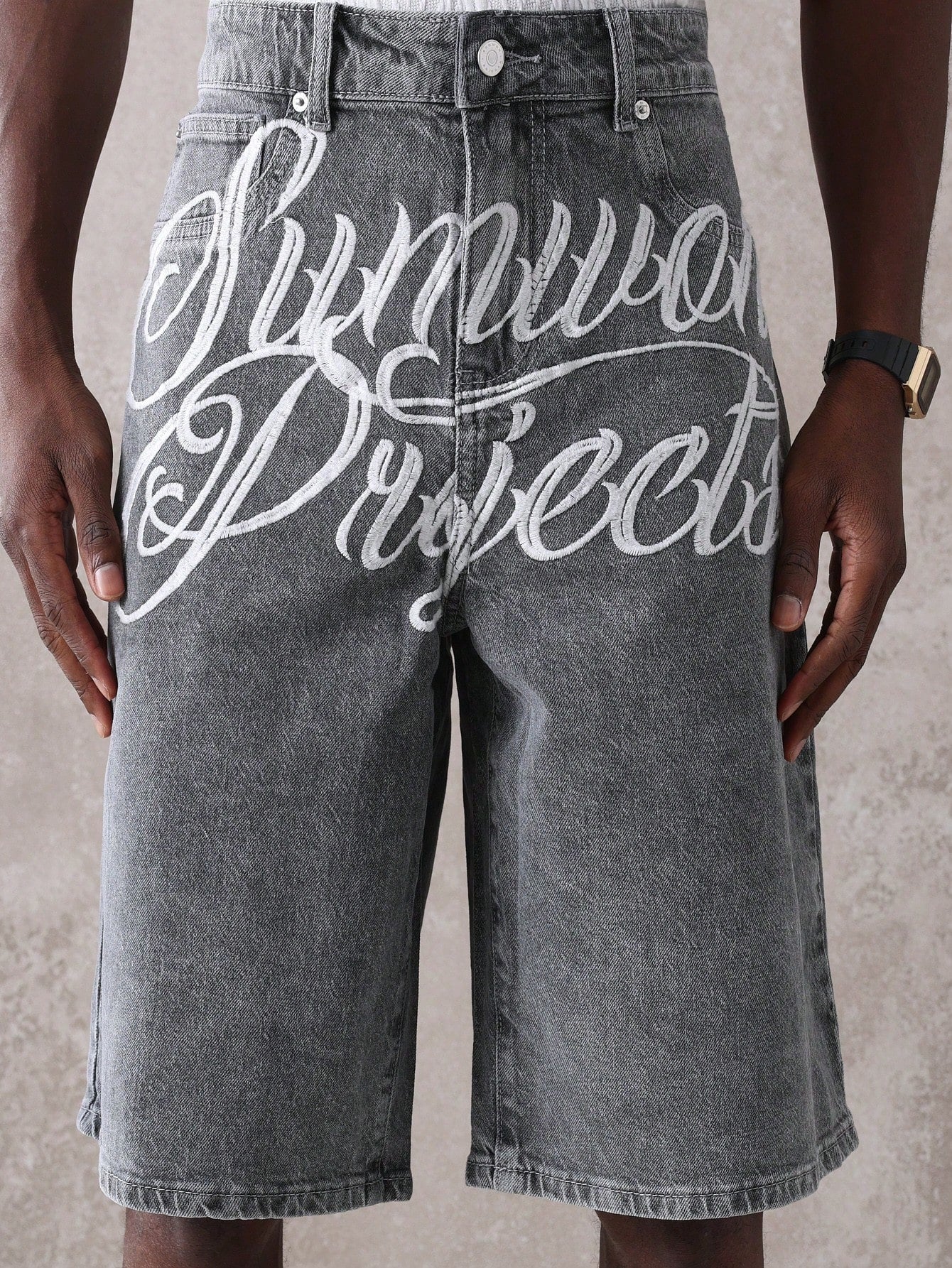 Shorts DROPSTRET  Chicanos Bordado