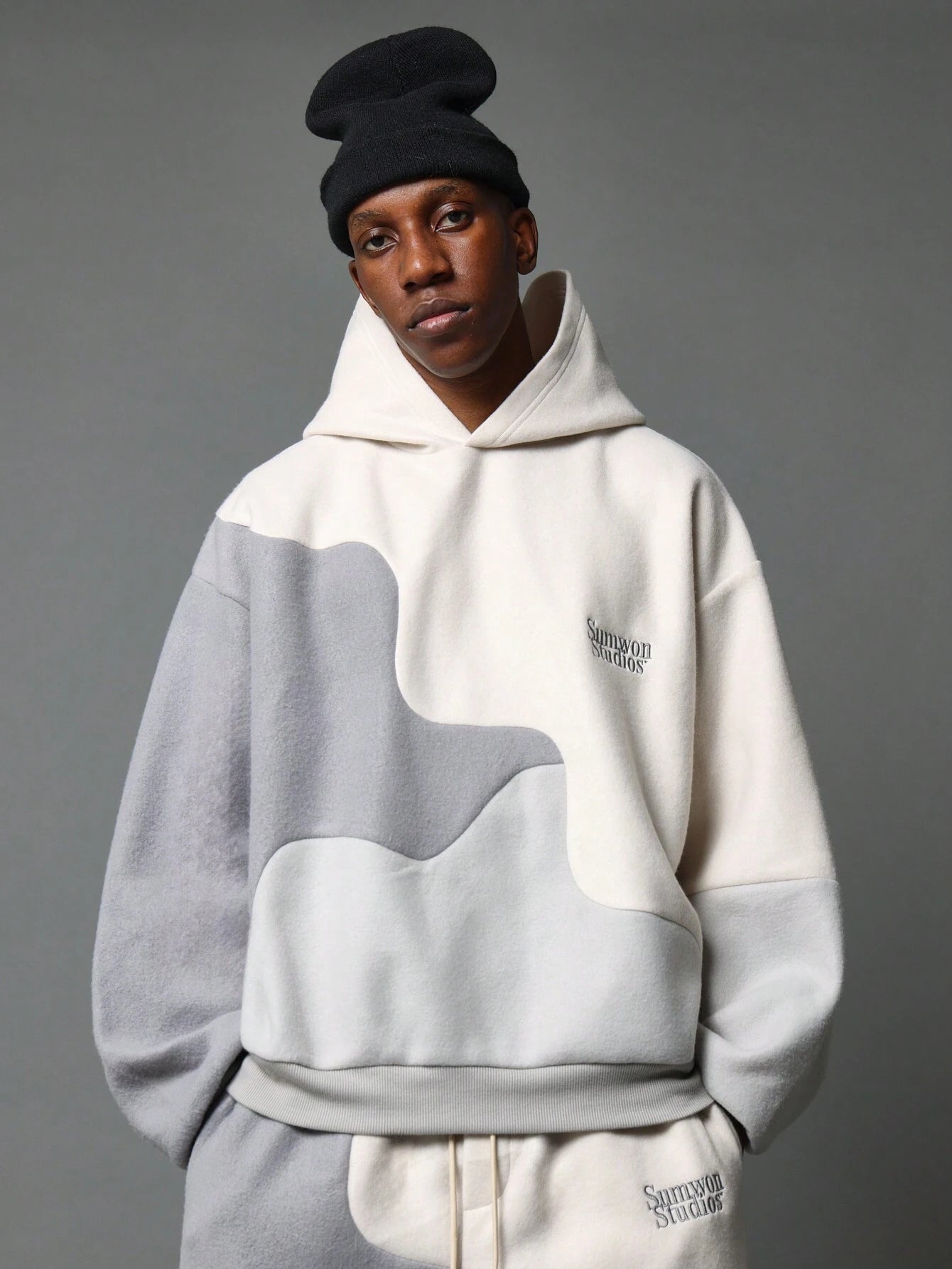 Conjunto DROPSTREET  Oversized Jogger Greys