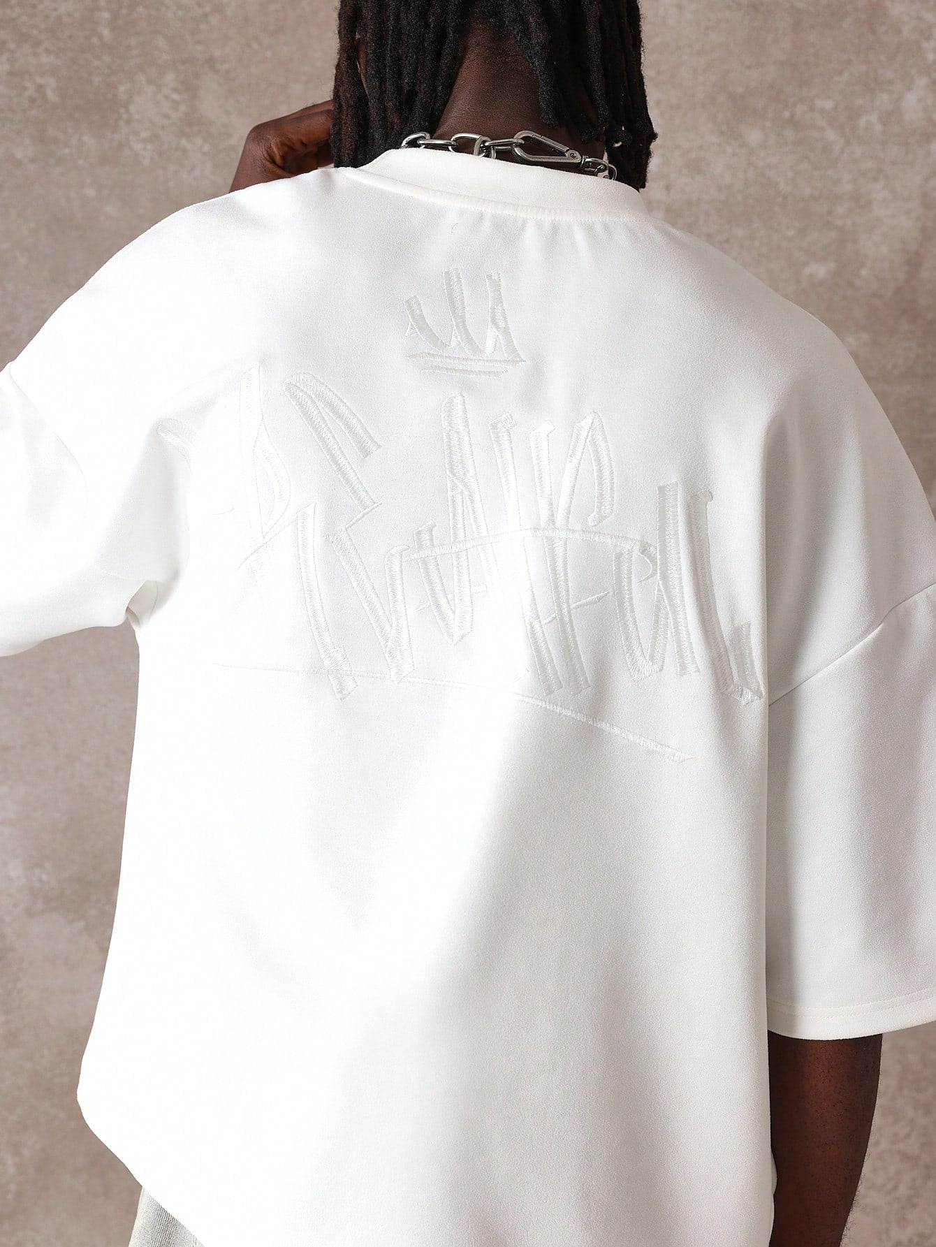 Camiseta Boxy Oversized Veludo