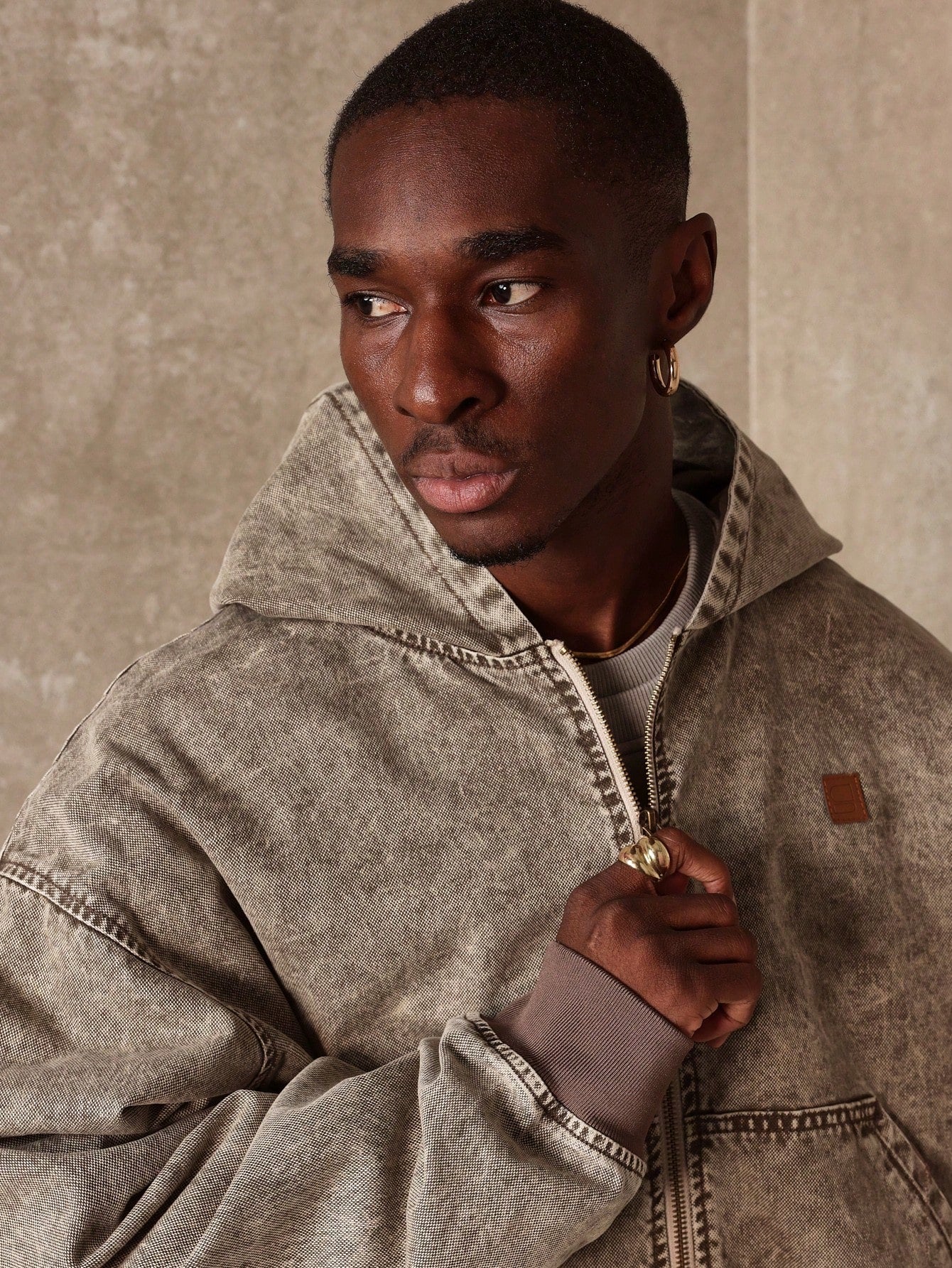 Moletom SMWN Bomber Crop Fit