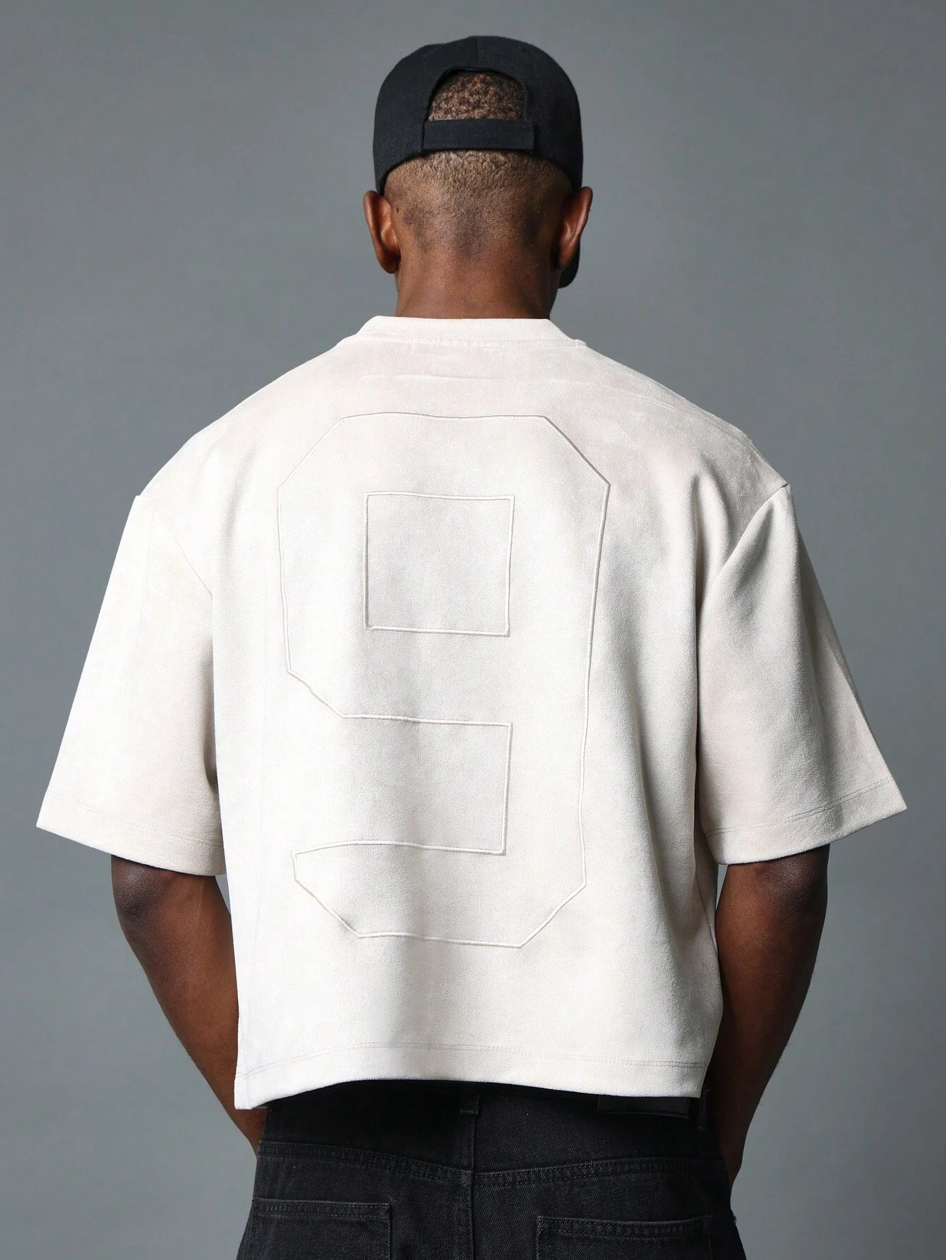 Camiseta  DROPSTREET  em Camurça Bordado 9