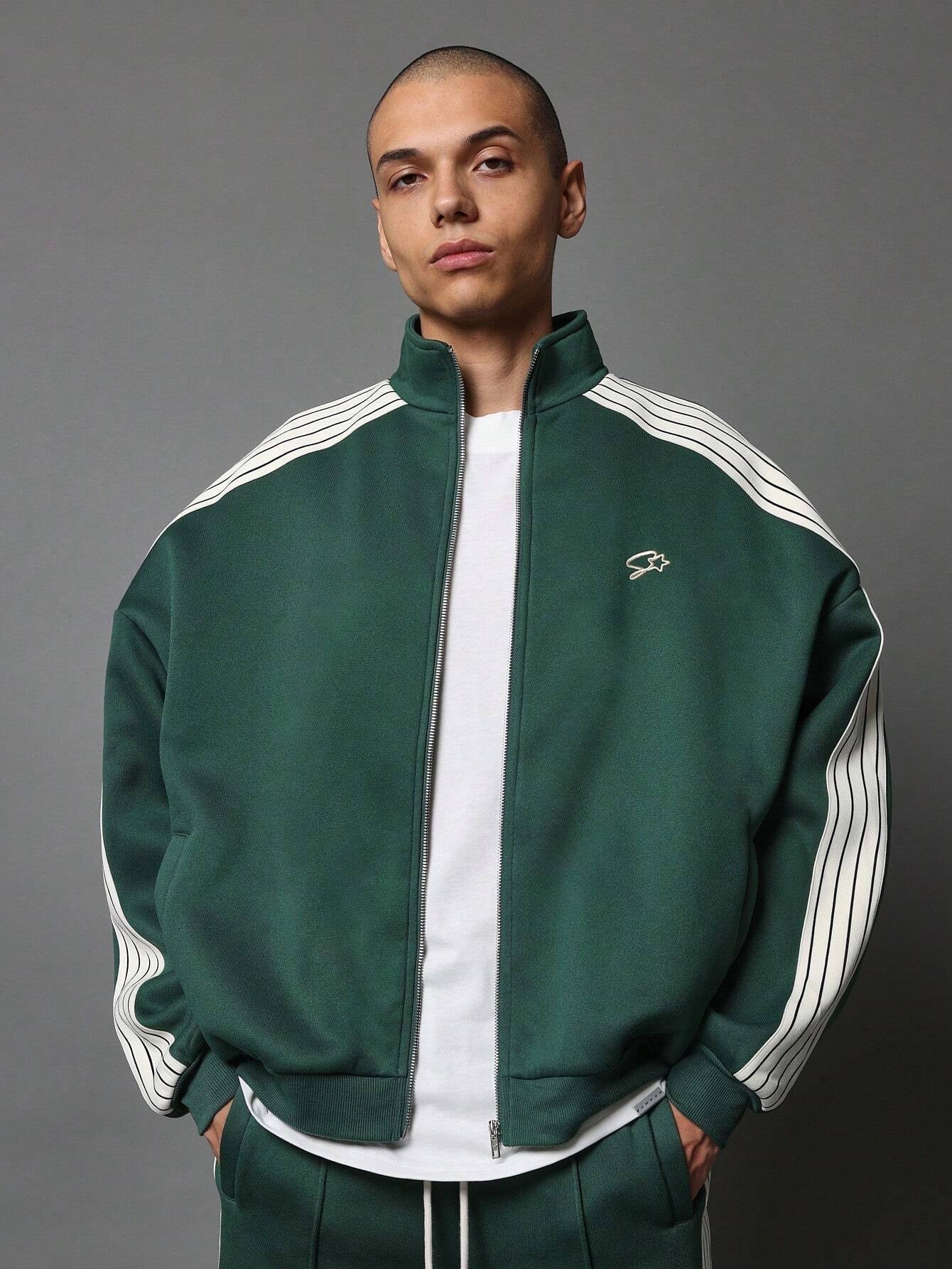 Conjunto DROPSTREET  Vintage Varsity Track Co-Ord