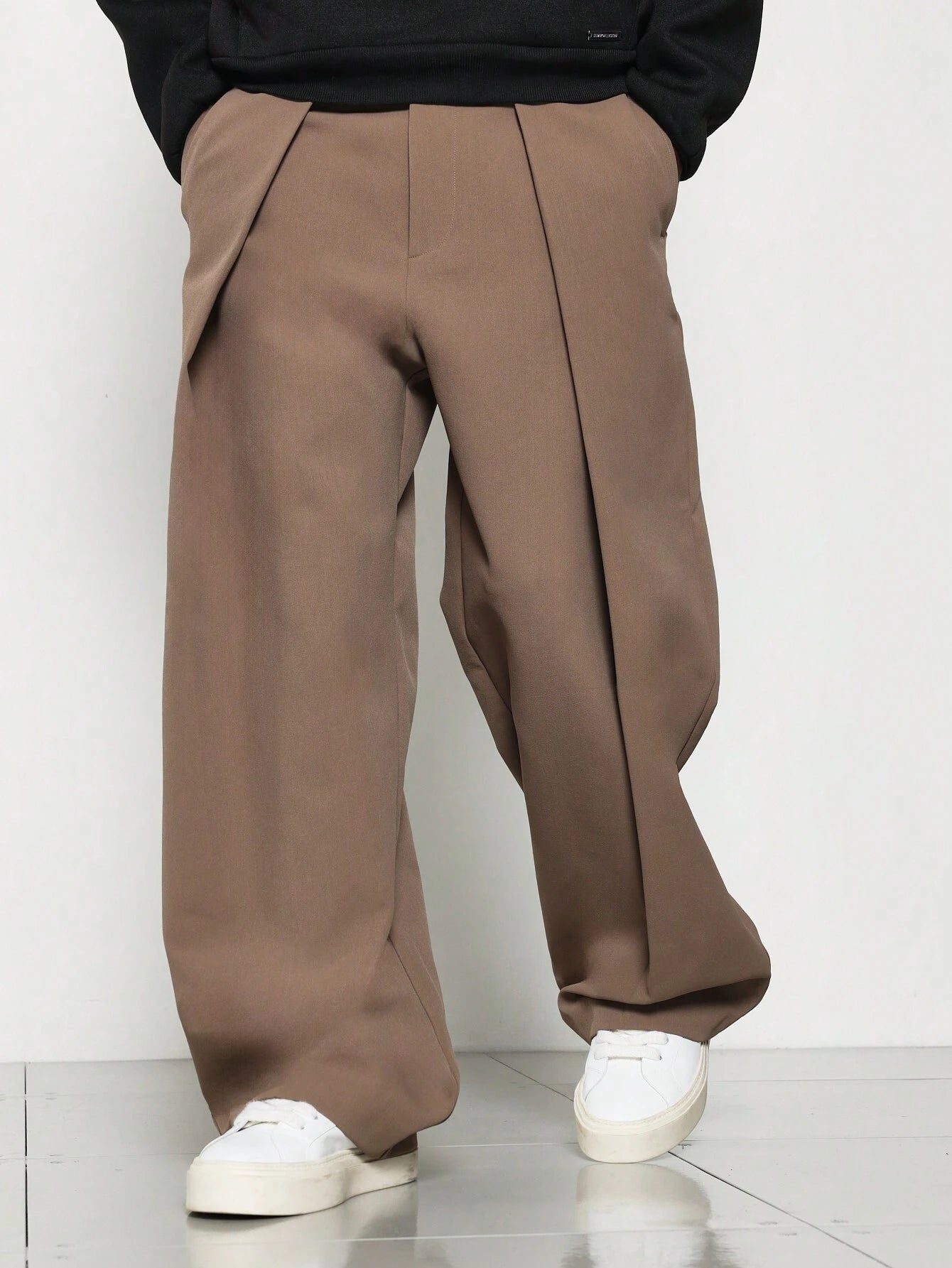 Calça  DROPSTREET Alfaiataria Plissada