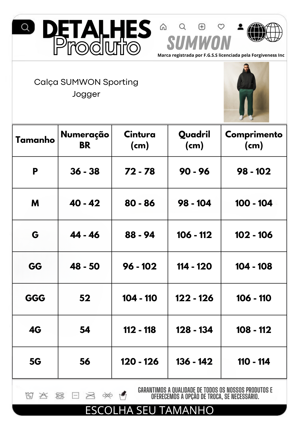 Calça Sporting Jogger